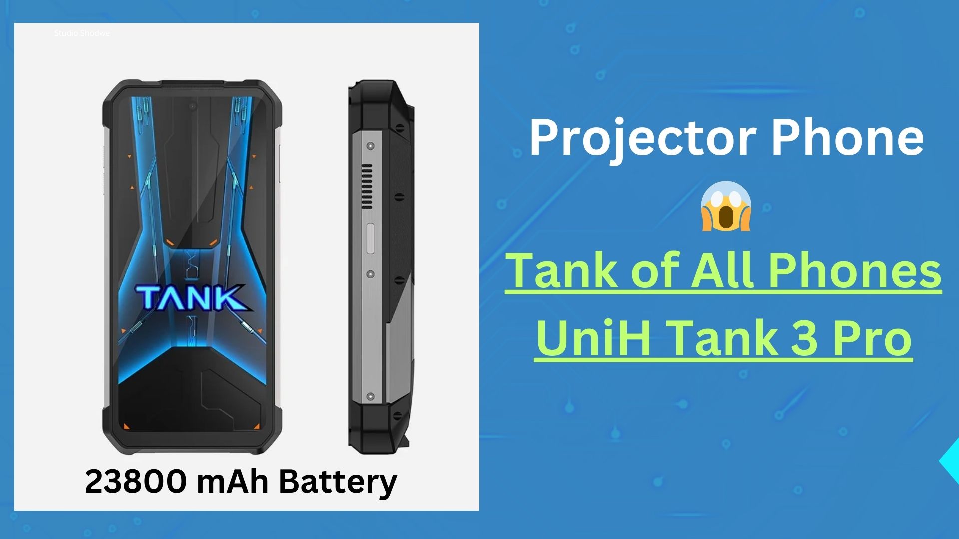 Projector Phone UniH Tank 3 Pro